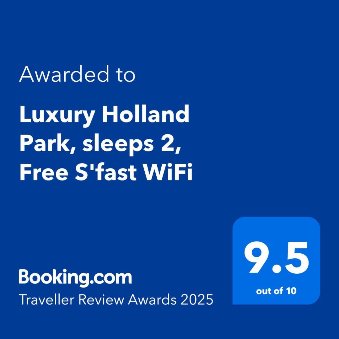 Ferienwohnung Luxury Holland Park, Sleeps 2, Free S'Fast Wifi London Exterior foto